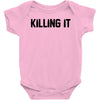 killing it bullet Baby Bodysuit