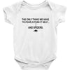 fear it delf and spiders Baby Bodysuit