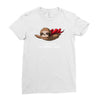 super lazy Ladies Fitted T-Shirt