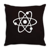 atom glow Throw Pillow