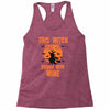 wine witch! Racerback Tank