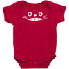 totoro smiling face   cute neko cat kawaii japanese anime otaku gift t Baby Bodysuit