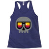 sunset skull Racerback Tank