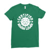 certified boxer lover Ladies Fitted T-Shirt