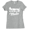 czech mate yak 11 race 86 reno air racer air racing decal Ladies Fitted T-Shirt