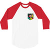 Flower Pocket 3/4 Sleeve Shirt