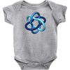 imu logo wt Baby Bodysuit