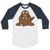 cokelat animal 3/4 Sleeve Shirt