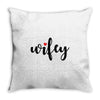 Wifey Throw Pillow