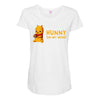 hunny on my mind Maternity Scoop Neck T-shirt