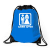 free high fives Drawstring Bags