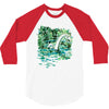 water lilies and nessy 3/4 Sleeve Shirt