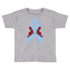 stomach cancer ribbon and rose Toddler T-shirt