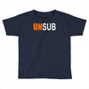 unsub criminal minds us crime tv series unknown subject unisex Toddler T-shirt