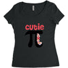 Cutie Pi Women's Triblend Scoop T-shirt