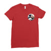 Great Wave Of Kanagawa Hokusai Pocket Ladies Fitted T-Shirt
