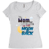 mom moon&amp;back Women's Triblend Scoop T-shirt