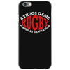 rugby a thugs game played by gentleman iPhone 6/6s Case