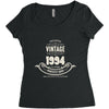 premium vintage 1994 classic perfectly aged limited edition Women's Triblend Scoop T-shirt