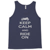 keep calm and ride on Tank Top
