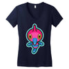 dubious disc Women's V-Neck T-Shirt