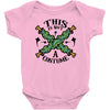 this is not a costume Baby Bodysuit