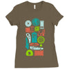 time machines Ladies Fitted T-Shirt