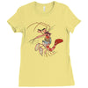 pirate shrimp Ladies Fitted T-Shirt