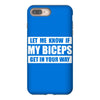my biceps funny printed iPhone 8 Plus