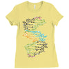 dna Ladies Fitted T-Shirt