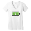 Powerfull Son Women's V-Neck T-Shirt