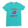 happy halloween new Ladies Fitted T-Shirt