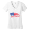 united states of america Women's V-Neck T-Shirt