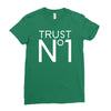 trust no Ladies Fitted T-Shirt