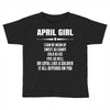 Super April Girl Toddler T-shirt