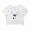 jake paul galaxy Crop Top