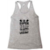 Be A Super Hero For Animals Go Vegan! Racerback Tank