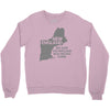 new england, because old england was wicked stupid Crewneck Sweatshirt