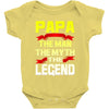 papa the man the myth the legend 2 Baby Onesie