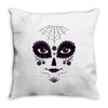 girl day of the dead Throw Pillow