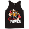Girl Power White Write Tank Top