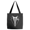 tuxedo wedding marriage prom holiday fancy dress cool geek nerd Tote Bags