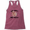 mo money mo pizzas 1 Racerback Tank