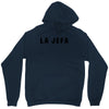 la jefa black Unisex Hoodie