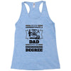 Never Underestimate A Dad With An Engineering Degree Racerback Tank