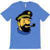 captain haddock tintin cartoon comic T-Shirt