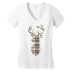 deer Women's V-Neck T-Shirt