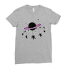 Saturn Swing Ladies Fitted T-Shirt