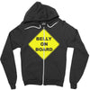 belly on board beer Zipper Hoodie