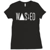 wasted tee Ladies Fitted T-Shirt
